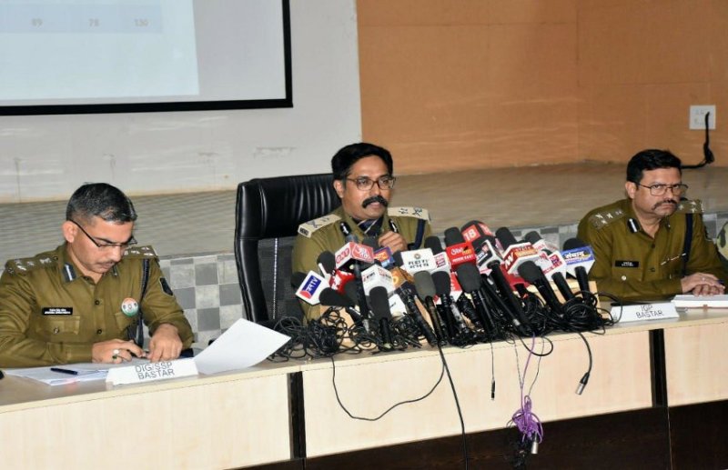 बस्तर में चार वर्षों से नक्सली अपराध में आई लगातार कमी