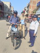 बस्तर में मनाया जा रहा है सड़क सुरक्षा सप्ताह