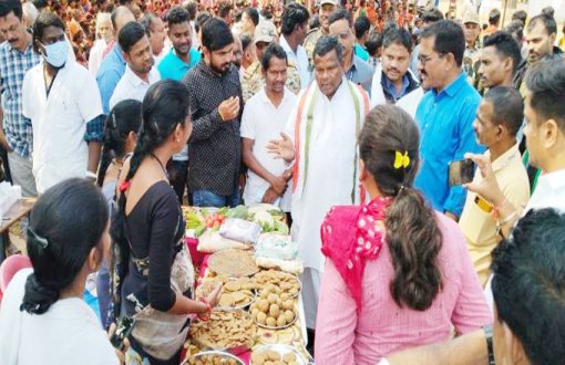 आबकारी मंत्री कवासी लखमा कोन्टा विकास खण्ड के सुदूर क्षेत्र चिंतलनार पहुंचे।