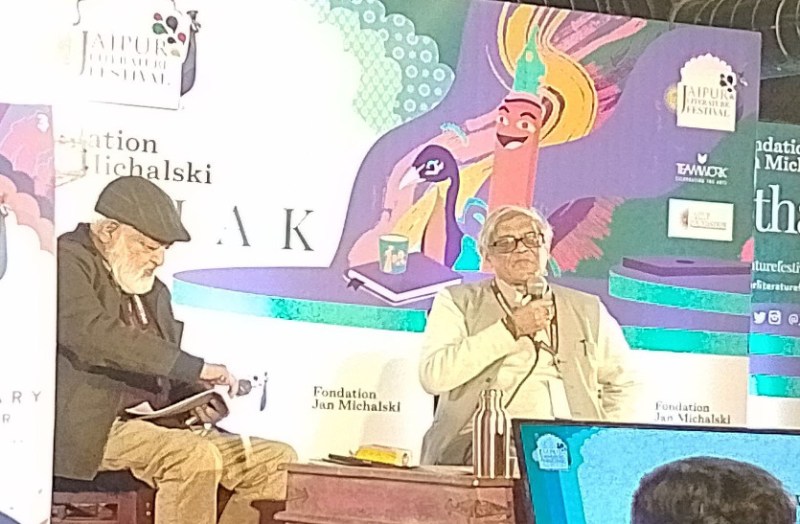 JLF 2023 : हमारे पुराण ज्ञान का विश्वकोष, समूचा ज्ञान भरा पड़ा है