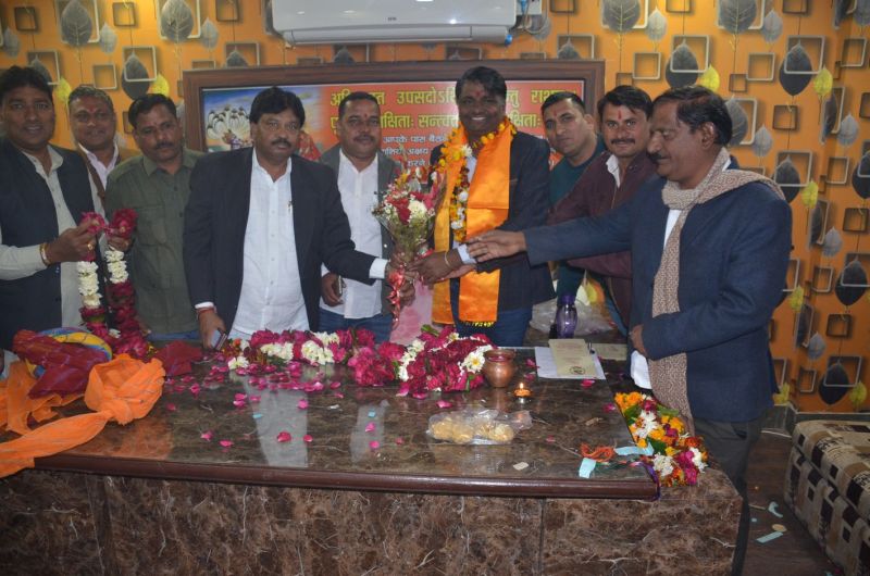 सहकारी भूमि विकास बैंक के फिर अध्यक्ष बने पुरोहित