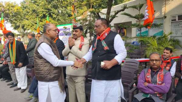 Flag Hoisting Program at BJP Headquarters