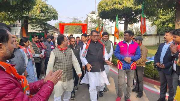 Flag Hoisting Program at BJP Headquarters