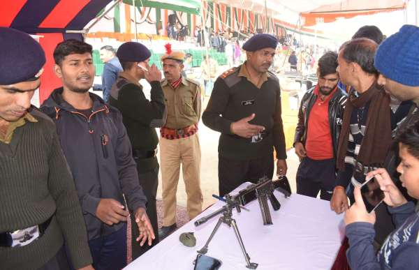 Proudly waving the flag of India