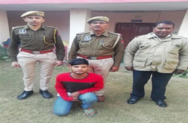 शातिर नकबजन गिरफ्तार, चुराई हुई लोहे की प्लेट बरामद