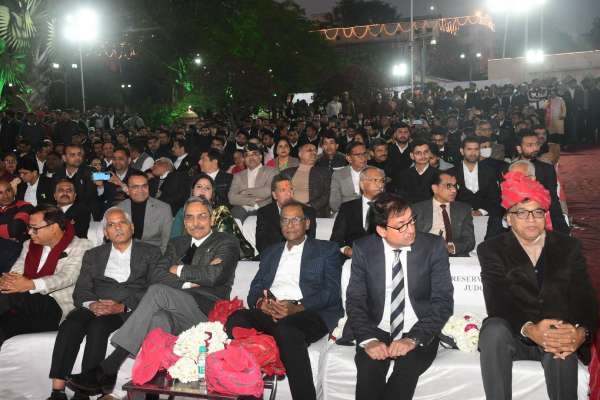 Chief Justice Rajasthan administered the oath to the newly elected officers of the Bar Association in the High Court