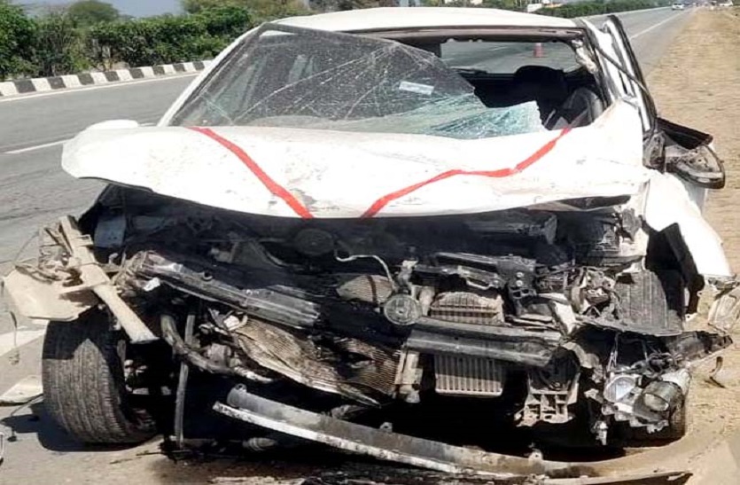 Car driver killed in accident, three others injured