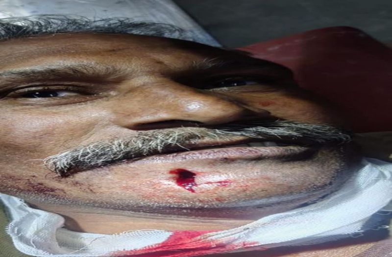 बाघिन ने किया बार्डर होम गार्ड पर हमला