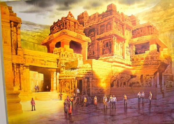 Artist Subrata Gangopadhyay brings Krishnapriyas alive on canvas with colors in his creation