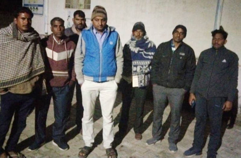 father and son died in road accident in jhunjhunu