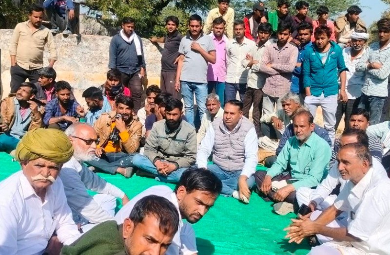 bhilwara road accident three youth died update news