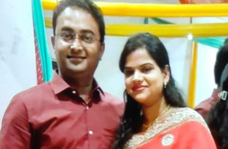 husband and wife died in road accident
