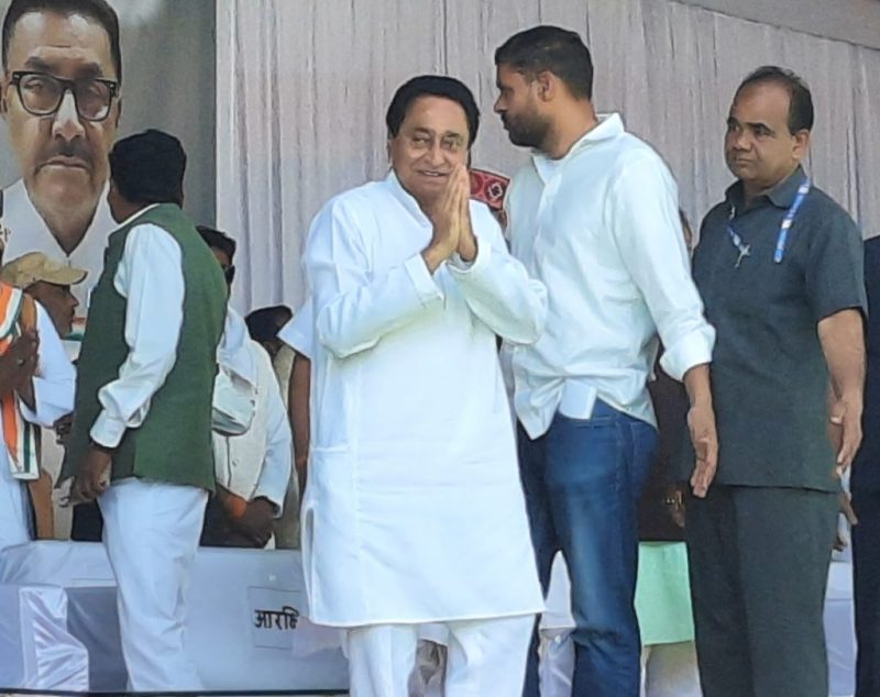 कमलनाथ ने कहा शिवराज झूठ की मशीन, जहां नदी नहीं वहां भी कर देते हैं पुल की घोषणा