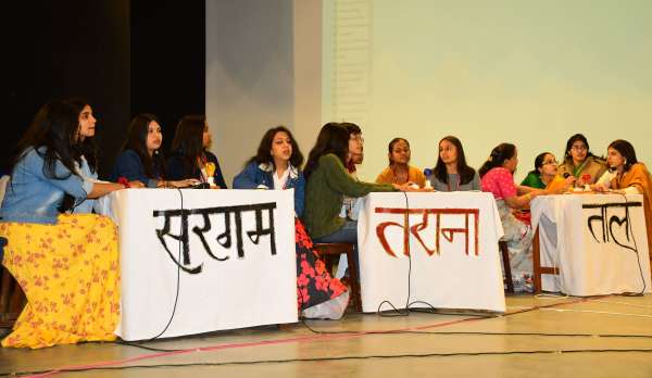 Antakshari Competition at Sophia Girls College