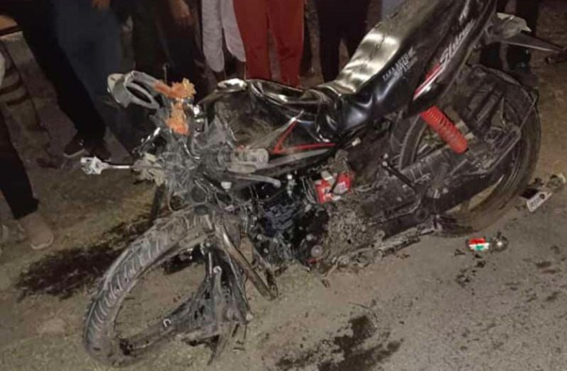 Five people died in road accident in rajsamand