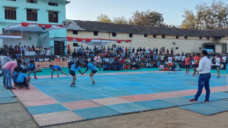 सिवनीमालवा की बालिका टीम ने जीती कबड्डी स्पर्धा