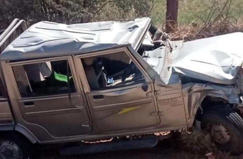 one died and 15 injured in road accident in jodhpur