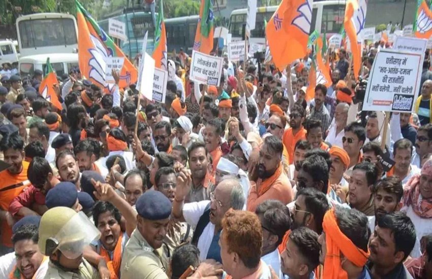 400 से ज्यादा जगहों पर भाजपा का चक्काजाम