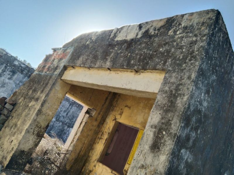 Old Anganwadi building dilapidated, announcement of new one again