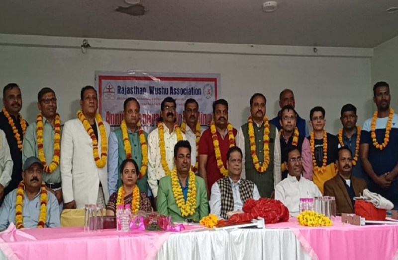 हीरानंद कटारिया बने राजस्थान वुशू संघ के निर्विरोध अध्यक्ष