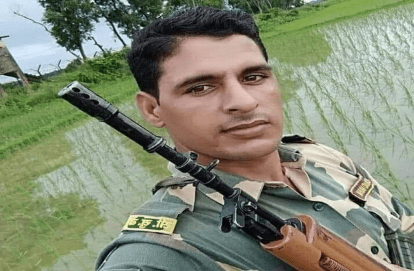Patrika photo gallery: BSF jawan on leave dies suddenly