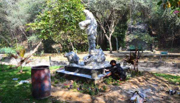 After renovation, tourists will get to see jaldhara soon by the end