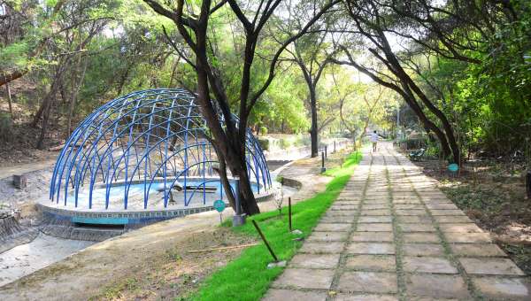 After renovation, tourists will get to see jaldhara soon by the end