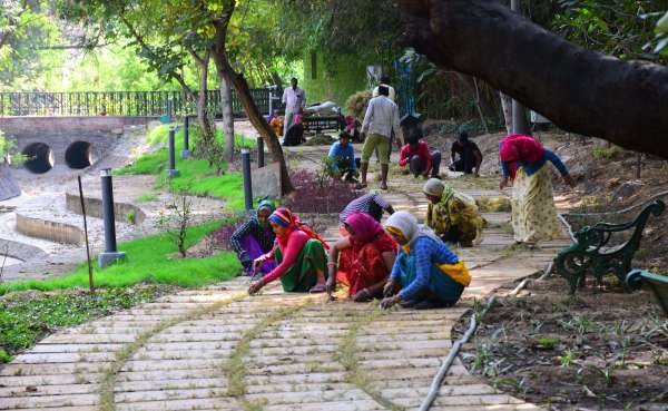 After renovation, tourists will get to see jaldhara soon by the end
