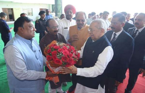 मनोनीत राज्यपाल बिस्वा भूषण हरिचंदन पहुंचे रायपुर