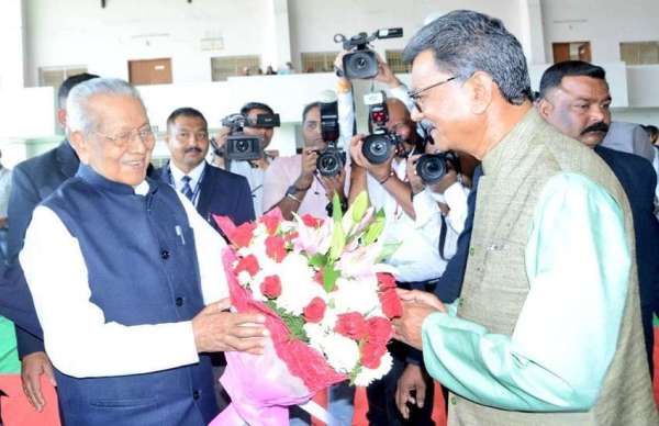 मनोनीत राज्यपाल बिस्वा भूषण हरिचंदन पहुंचे रायपुर