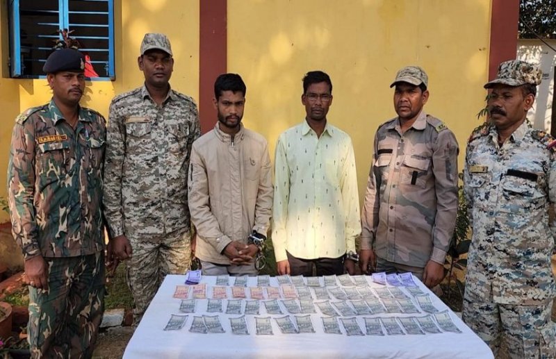 नकली नोटों को खपाने की फिराक में लगा आरोपी