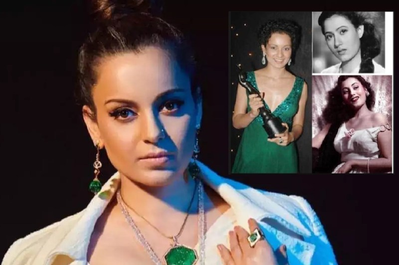 Kangana Ranaut Share Old Photos On Instagram And Compare Herself With Actress Madhubala