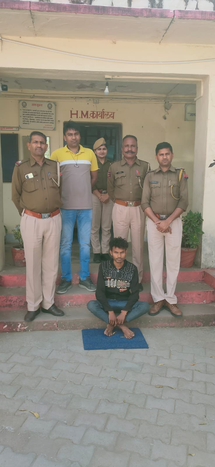 मंदिरों में हुई चोरी की वारदात का पर्दाफाश, एक आरोपी गिरफ्तार