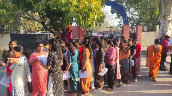 Teacher recruitment exam for 48 thousand posts amid tight security