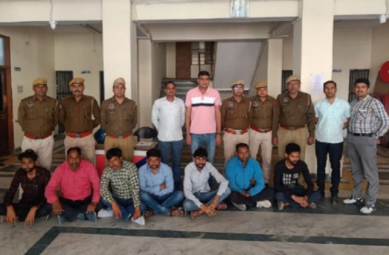 REET EXAM 2023 : जयपुर में महिला सहित पकड़े गए आठ फर्जी अभ्यर्थी