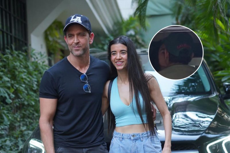 hrithik roshan kisses girlfriend 