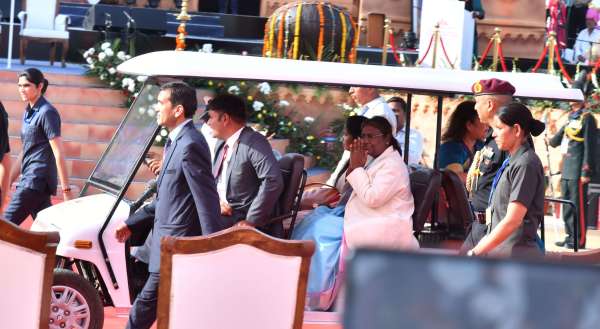 राष्ट्रपति ने किया 14वें राष्ट्रीय संस्कृति महोत्सव का उद्घाटन, देखें फोटो