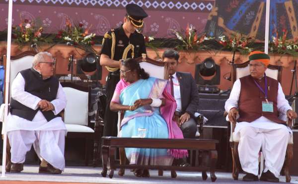 राष्ट्रपति ने किया 14वें राष्ट्रीय संस्कृति महोत्सव का उद्घाटन, देखें फोटो