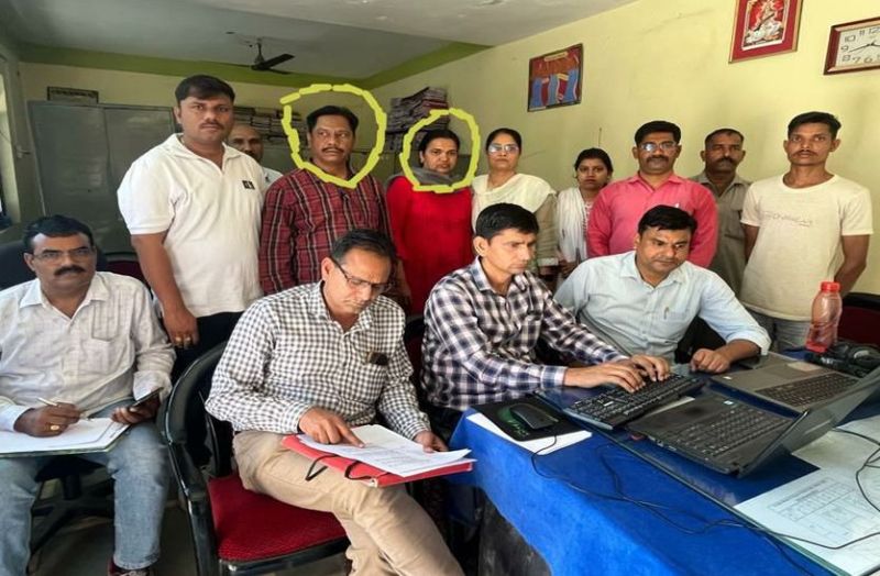 Principal and lecturer of B.Ed college arrested red handed taking bribe of 5 thousand