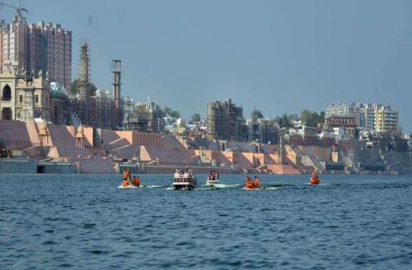 हैरिटेज चंबल रिवरफ्रंट देखने से आंख ही नहीं अन्तर्मन भी प्रसन्न हो रहा