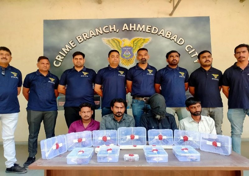 अवैध हथियारों की बिक्री का पर्दाफाश, नौ पिस्तौल समेत 11 गन जब्त