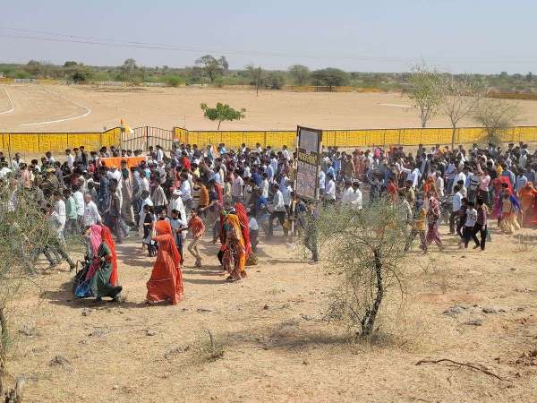 शहीद हवलदार भारमल ईनाणियां की देह पंचतत्व में विलीन