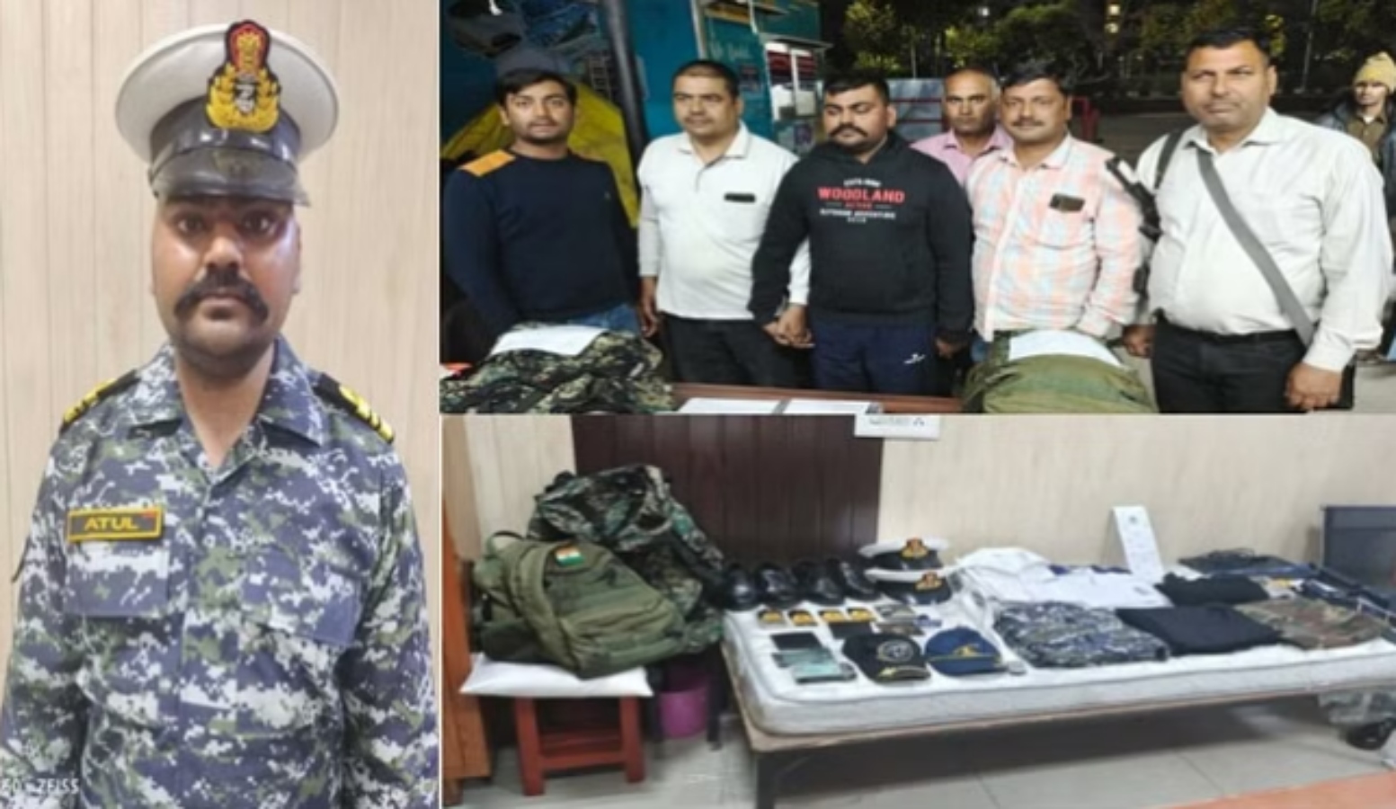लेफ्टीनेंट कमांडर बनकर सेना में भर्ती के नाम पर ठगी, एसटीएफ ने नोएडा से पकड़ा