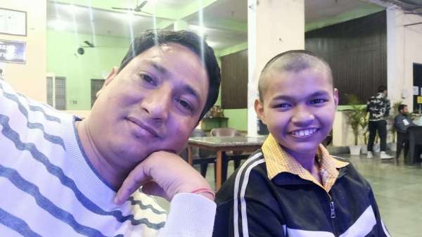 चेहरे की मुस्कान बता रही कि चाहत पूरी हो गई