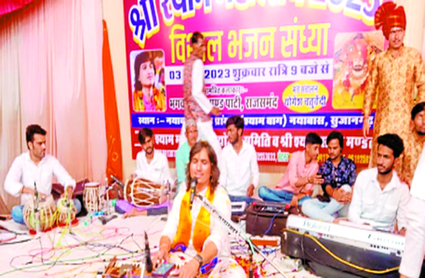 patrika Photo Gallery: सजा बाबा श्याम का दरबार: श्याम थारी चौखट पे आया हूं मैं हार के