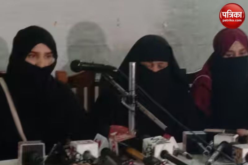 Atique Ahmad Sister Ayesha Noori Press Confrence prayagrtaj