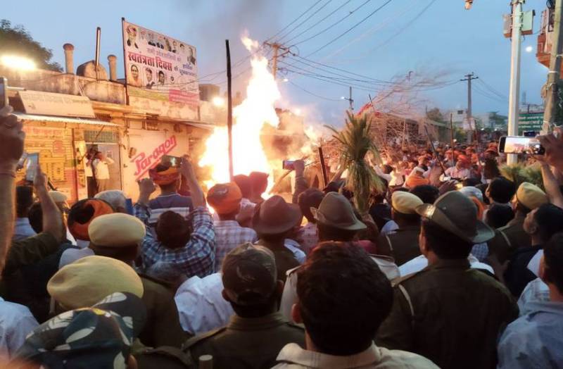 कुदरत ने दिया सदभावना का संदेश!