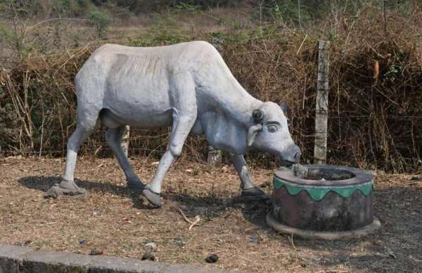 रखरखाव के अभाव में मूर्तियां हुई जर्जर