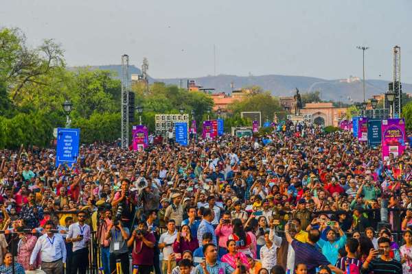 foundation day celebration rajasthan patrika