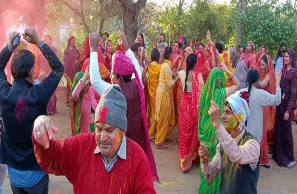 Patrika- Photo Gallery: - विभिन्न रंग: अब होली की रामा-श्यामा और होली मिलन समारोह...